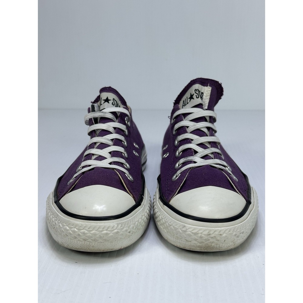 Converse All Star Purple Sneakers Mens 5 Womens 7 Low Top Chuck Taylor 1T167